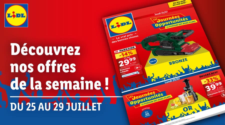 C'est l'⏰ des bonnes affaires LIDL - Fidme