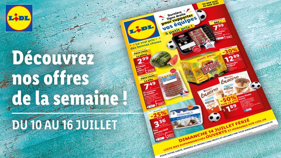 Découvrez nos offres de la semaine du catalogue Lidl ! - Fidme
